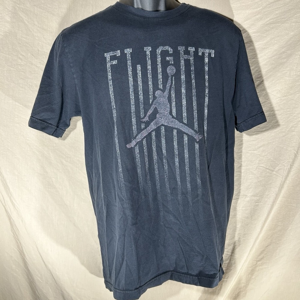 Nike Air Jordan Flight T-Shirt Men's Medium Black Jumpman Graphic Tee